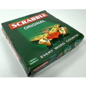 Family Original Mini Travel Scrabble Board Game Educational Word Puzzle Complete (0308) - Image 3