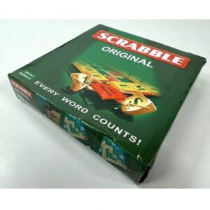 Family Original Mini Travel Scrabble Board Game Educational Word Puzzle Complete (0308) - Image 4