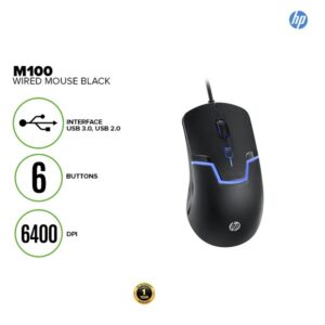 HP M100 Wired USB Gaming Optical Mouse - Image 7