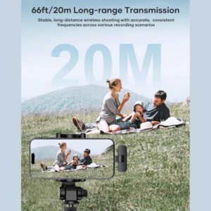 K9 Wireless Dual Bluetooth Lavalier Microphone  - Type C - Image 8