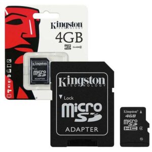Kingston Micro SD Memory Card (4GB) - Image 2