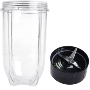 Magic Bullet Blender Medium Cup with Cross Blade Grinder Base MB1001 - Image 2