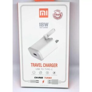 Mi 3 Pin Super Fast Charger UK PLUG 18W (Type C) - Image 3