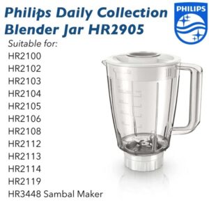 Philips Blender Mixer Grinder Jar HR2100 (1000ml) - Image 2