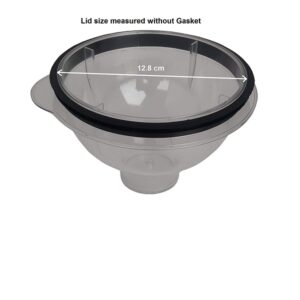 Philips Blender Mixer Grinder Plastic Jar Lid ( 12.8cm/128mm) - Image 4