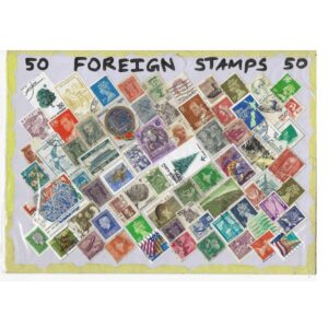 Postage Foreign Old Used Stamps (Pack of 10) - Image 2