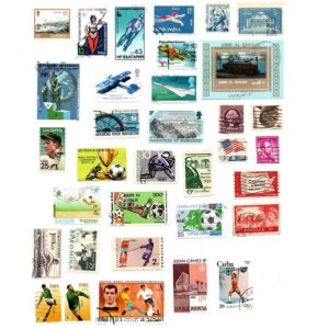 Postage Foreign Old Used Stamps (Pack of 10) - Image 5