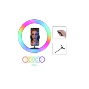 RGB Soft LED Ring Light 13 Inch MJ33 - Image 5