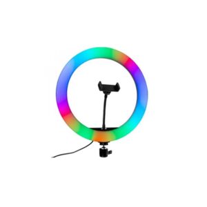 RGB Soft LED Ring Light 10 Inch MJ26 with 7 Feet Stand - Image 3