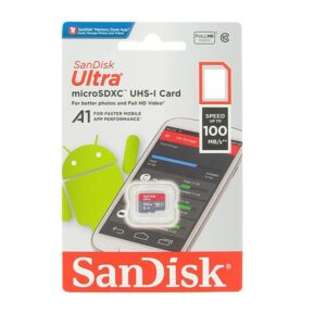 SanDisk Ultra microSDXC 100MB/s UHS-I Memory Card with Adaptor (8GB)