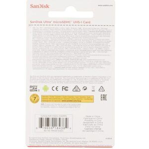 SanDisk Ultra microSDXC 100MB/s UHS-I Memory Card with Adaptor (32GB) - Image 4