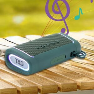 T&G TG-375 Wireless Bluetooth Speaker with RGB Lighting - Image 5