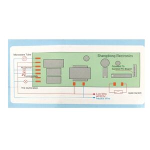 Microwave Oven Universal PCB XN-0712 - Image 3