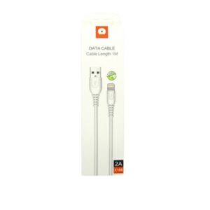 WUW X166 2A USB TO iPhone Lightning Fast Charging Data Cable (1 Meter) - Image 2