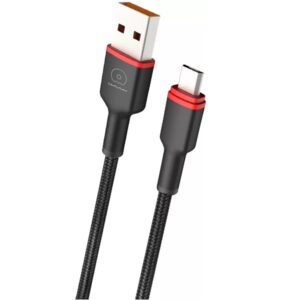WUW X203 Fast Charging Braided Thread 2.4A Data Cable -Type-C - Image 5