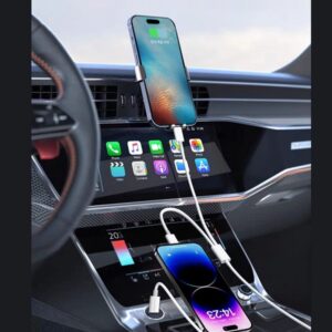 WUW X223 2 in 1 C+Type-C to Lightning Fast Charging Data Cable 1.2m - Image 5