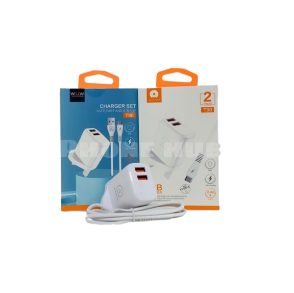 Wuw T90 Fast Charging Charger Set 1