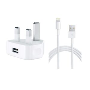 iPhone X USB Power Adapter Lightning to USB Cable Charger 5W - Image 2