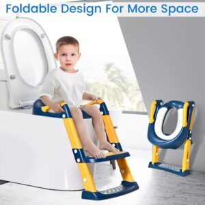 Adjustable Baby Kids Toilet Potty Training Seat With Step Stool Ladder (DB270) - Image 5