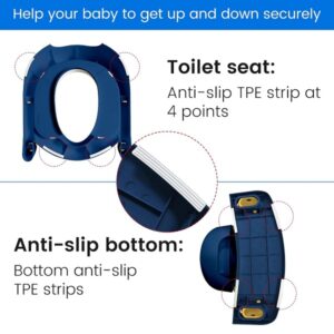 Adjustable Baby Kids Toilet Potty Training Seat With Step Stool Ladder (DB270) - Image 6