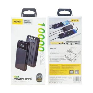 Aspor A316 20000mAh 22.5W Fast Charging Power Bank - Image 7