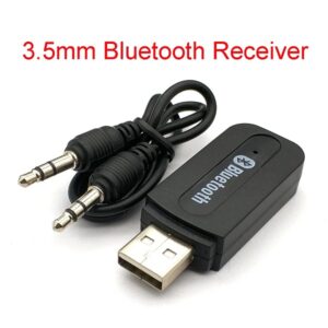 Audio USB Wireless Bluetooth 3.5mm Jack Stereo Music Receiver Adapter - Image 2