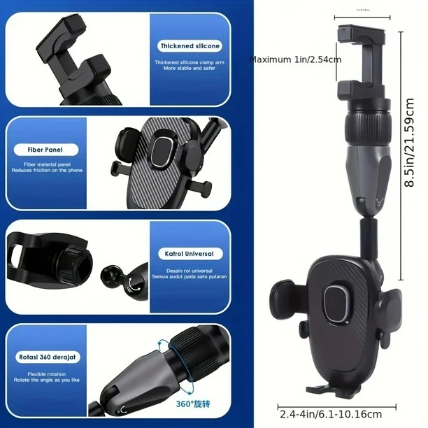 Automobile Phone Holder Windshield Rear View Mirror (DP-61) 13