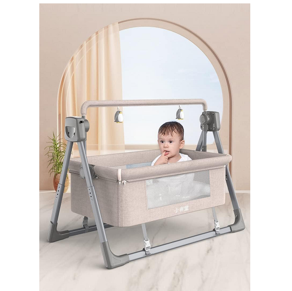 Baby Electric Swing Cot Craddle Bedside Bassinet Bed (C2008) 9