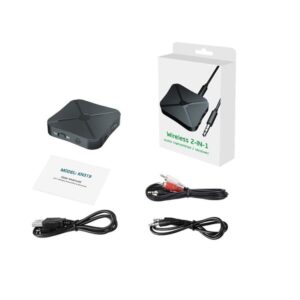 Bluetooth 4.2 Wireless Audio Aux Transmitter & Receiver 2 IN 1 Adapter 3.5mm - Image 3