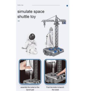 Children Educational Toy Rocket Modeling Spaceship (0437) - Image 9