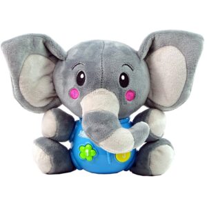 Children Plush Musical Elephant Infant Fun and Educational Toy (0273) - Image 2