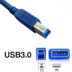 Computer Printer Cable Cord USB 3.0 Male to USB Type-B Male (1.5 Meter) - Image 3