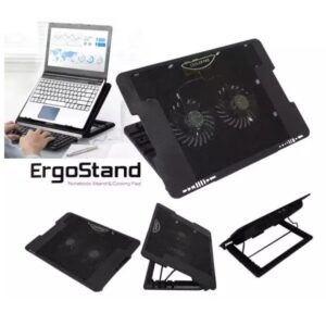 Dual Fan Adjustable Laptop Notebook Cooling Pad 9" - 17" - Image 4