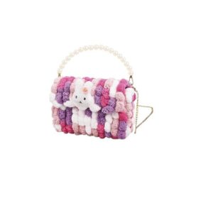 Girls DIY Bunny Crochet Complete Handbag Craft Set (0449) - Image 3