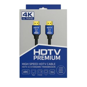 HDMI 4K High Speed 60Hz Male to Male Cable (1.5M | 2M | 3M | 5M | 10M | 15M | 20M) - Image 2
