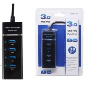 High Speed USB 3.0 Hub 4 Port