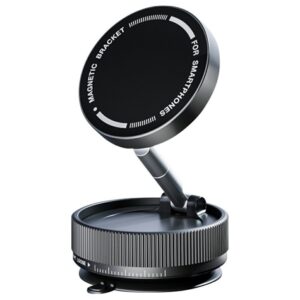 K10A Magsafe 360° Adjustable Car Navigation Bracket Vacuum Suction Cup Mobile Phone Stand - Image 3