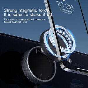 K10A Magsafe 360° Adjustable Car Navigation Bracket Vacuum Suction Cup Mobile Phone Stand - Image 6