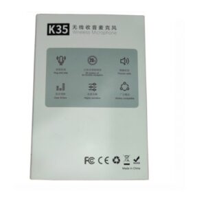 K35 Wireless Collar Microphone (Dual Mic) - Image 4