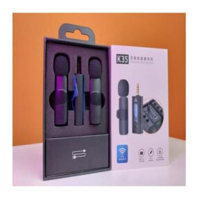 K35 Wireless Collar Microphone (Dual Mic) - Image 5