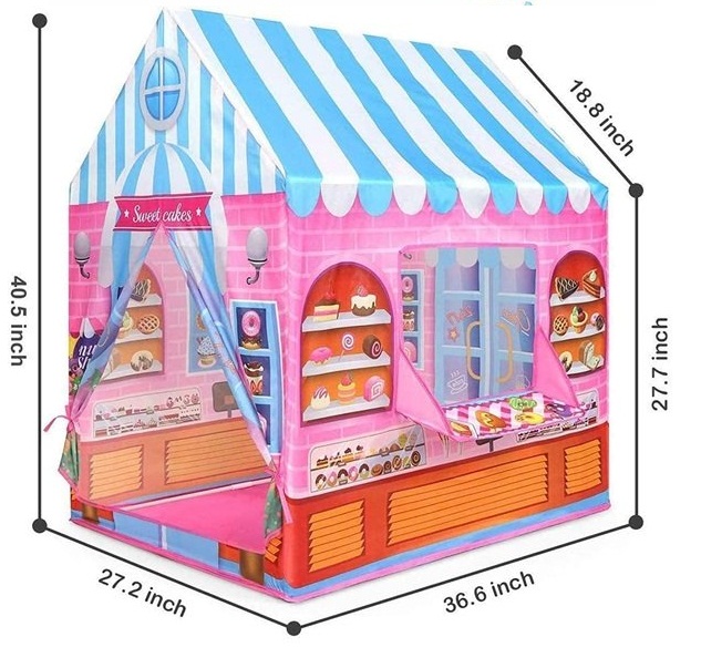 Kids Candy House Play Tent (0477) 4