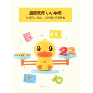 Kids Educational Toy Duckling Game Balance Scale Number Learning Addition and Subtraction (0231) - Image 6