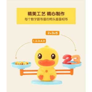 Kids Educational Toy Duckling Game Balance Scale Number Learning Addition and Subtraction (0231) - Image 9