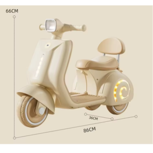 Kids Rechargeable Ride On Electric Motor Bike Scooty (MB0119) - Image 7
