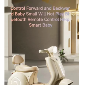 Kids Rechargeable Ride On Electric Motor Bike Scooty (MB0119) - Image 11