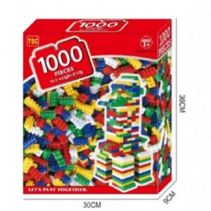 Kids Stacking Building Blocks 1000 Pcs (0651) - Image 2