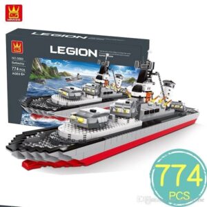Kids Toy Dragon Blok Legion Combat Ship Building Kit Block Set 774 Pieces (0588) - Image 7