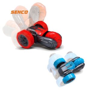 Kids Toy 3 Wheel Mini RC Stunt Threeking RC Remote Control Double Side Car (0634) - Image 2