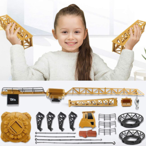 Kids Toy Remote Control RC Crawler Crane Truck Tower Crane 140cm (0636) - Image 11