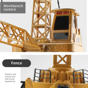 Kids Toy Remote Control RC Crawler Crane Truck Tower Crane 140cm (0636) - Image 9